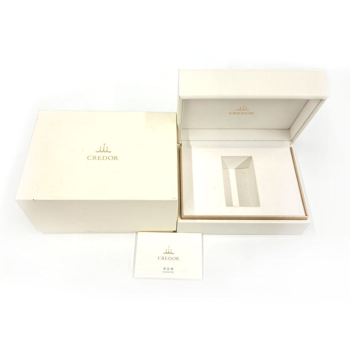 SEIKO  
Credor Linealux Lunette Diamants  
Avec garantie