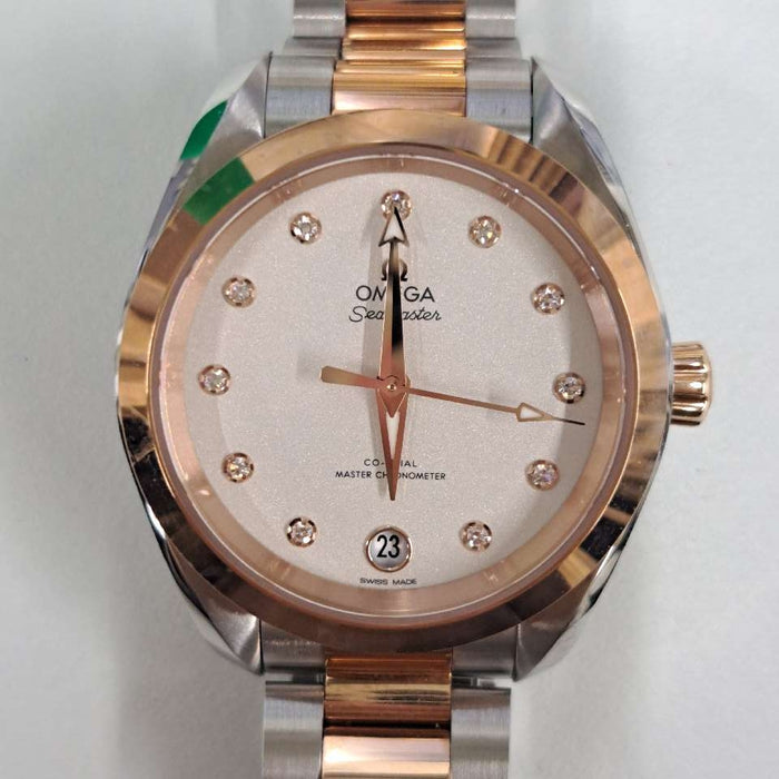【WHOLESALES】
OMEGA 
220.20.34.20.52.001 
箱　ギャランティ（日付・ショップ印なし）　クロノメーター証　ピクトグラム　宝石証明書