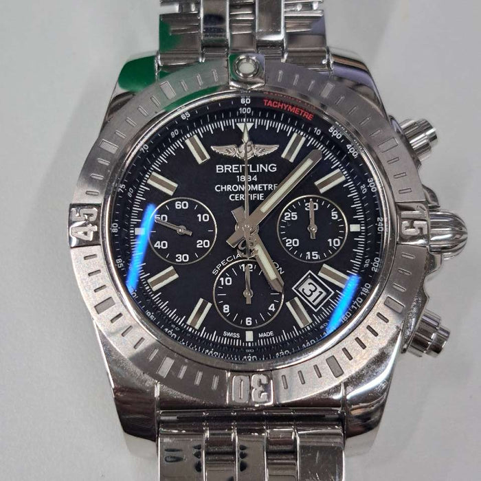 【WHOLESALES】
BREITLING 
AB0115 
クロノマットJSP 
箱　保　コマ