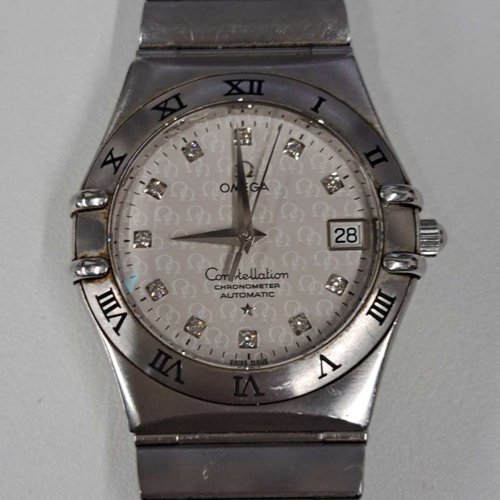 【WHOLESALES】
OMEGA 
1504.35 
コンステレーション 
保　ピクト　クロノメーター証　宝石証明書