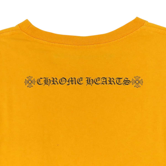 CHROME HEARTS 
CH バーティカルロゴ コットン 
アームロゴ ロングスリーブ Tシャツ