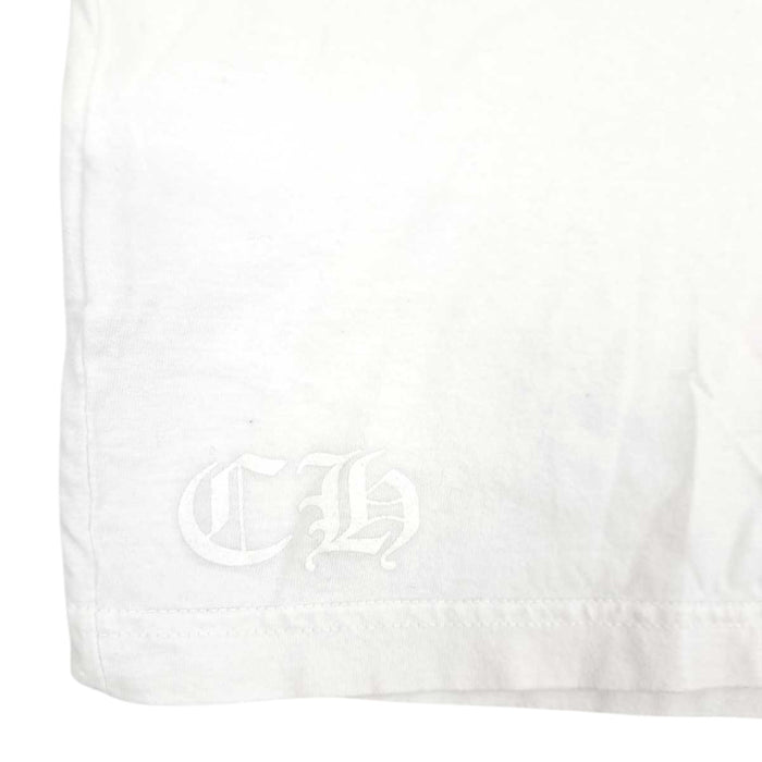 CHROME HEARTS 
CH LAS VEGAS コットン ヴィンテージ ホースシュー クロス 
ラスベガス限定 WELCOME プリント Tシャツ