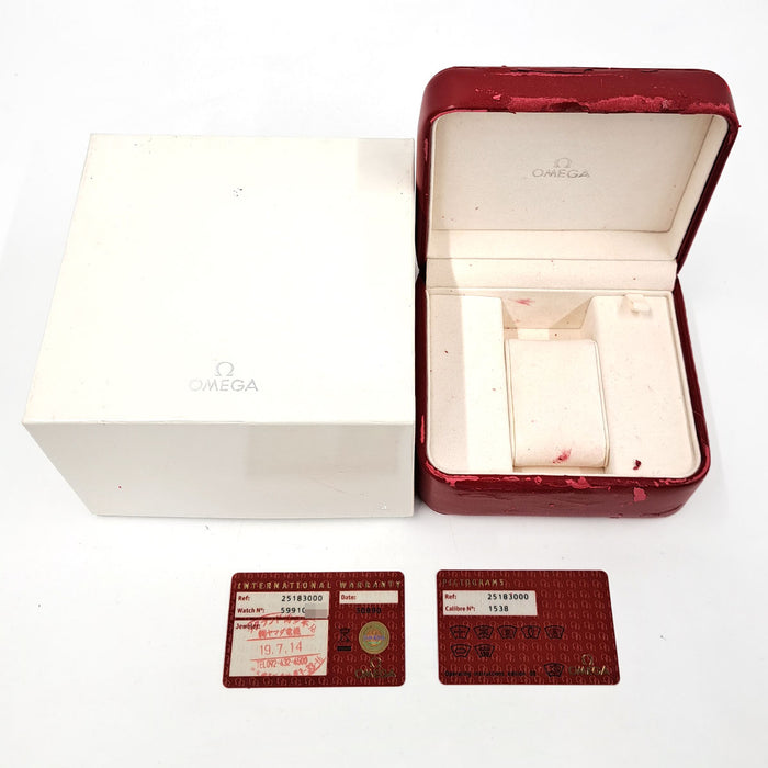 OMEGA 
Seamaster Aqua Terra 
Avec boîte et papiers