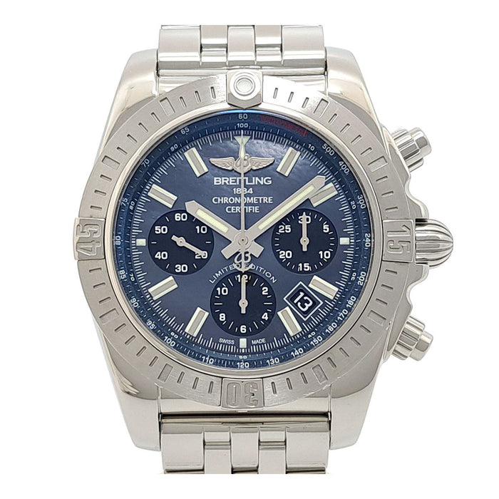 BREITLING 
クロノマット44 ブルーシェル 
箱ギャラ付