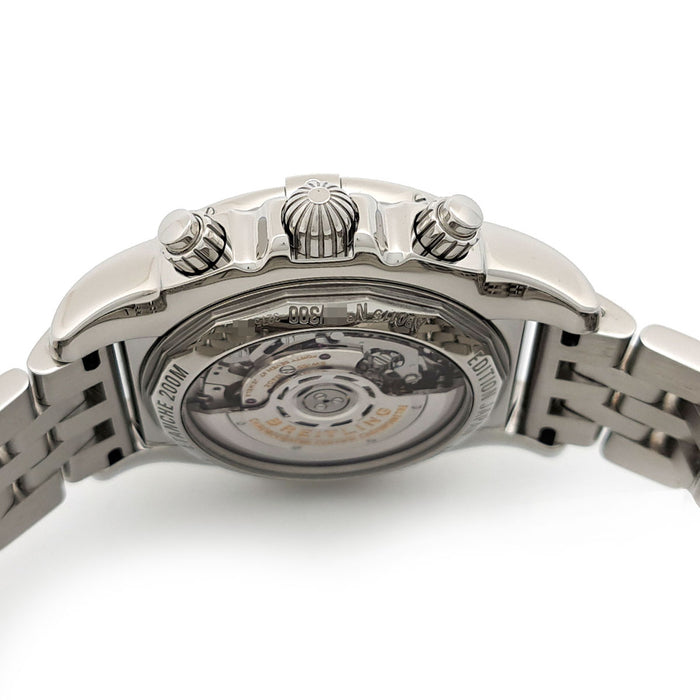 BREITLING 
クロノマット44 ブルーシェル 
箱ギャラ付