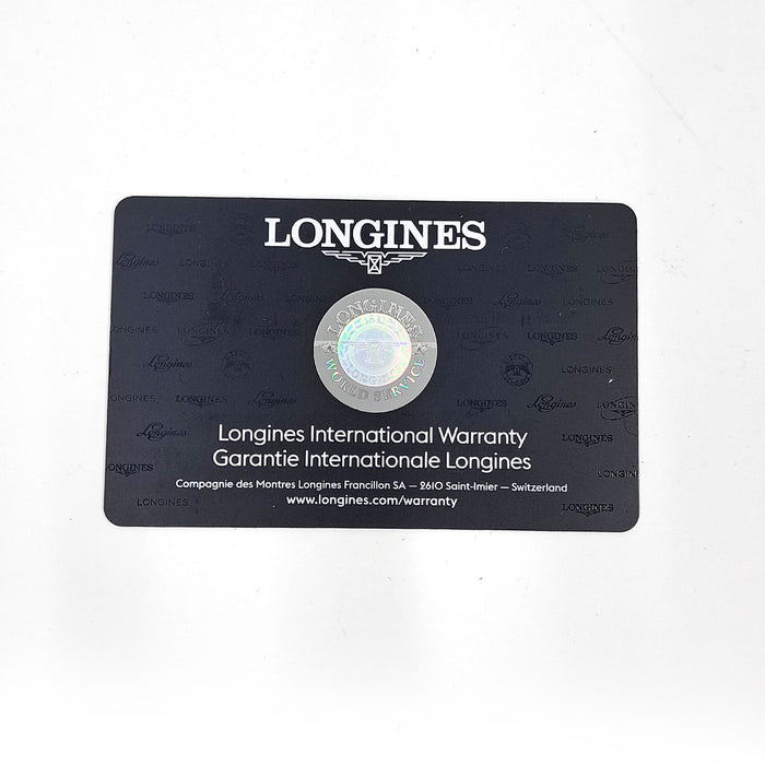 LONGINES  
Collection Master  
Avec garantie