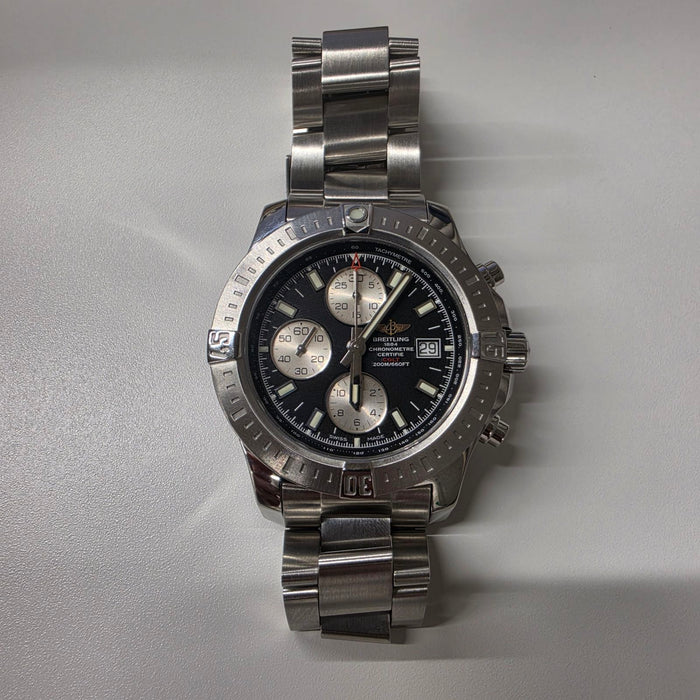 【WHOLESALES】
BREITLING 
A13388 
Colt 
Con scatola, garanzia e certificato cronometro