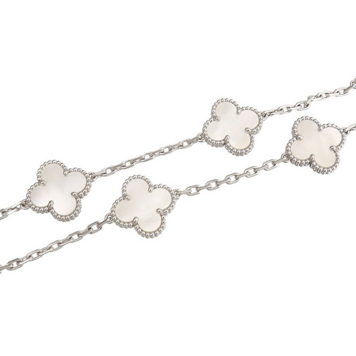 Van Cleef & Arpels 
ヴィンテージ アルハンブラ ネックレス 20モチーフ