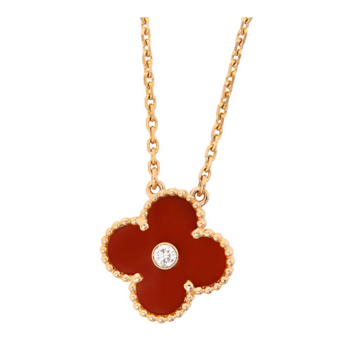 Van Cleef & Arpels 
ヴィンテージ アルハンブラ ネックレス 2011年ホリデー限定