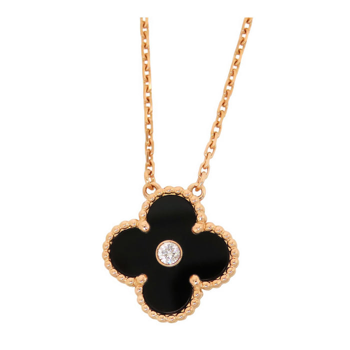 Van Cleef & Arpels 
Vintage Alhambra Necklace 2016 Holiday Limited Edition