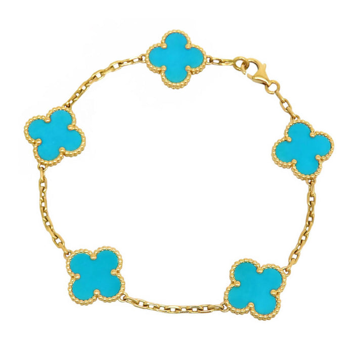 Van Cleef & Arpels 
ヴィンテージ アルハンブラ ブレスレット 5P