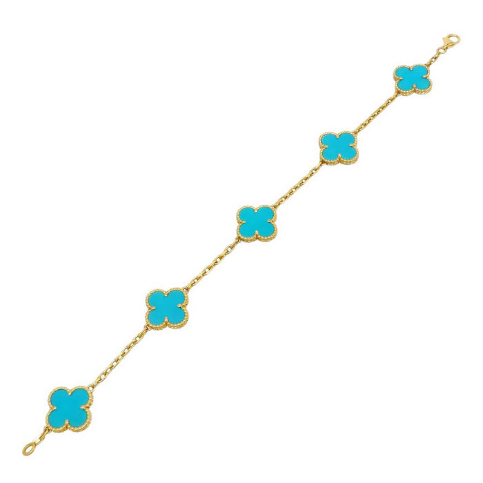 Van Cleef & Arpels 
ヴィンテージ アルハンブラ ブレスレット 5P