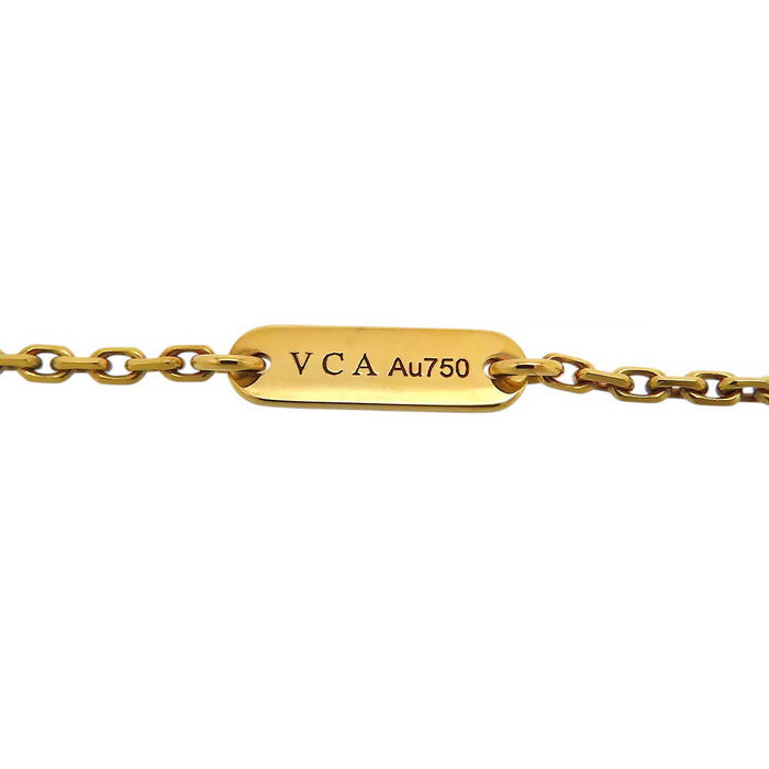 Van Cleef & Arpels 
Vintage Alhambra Necklace