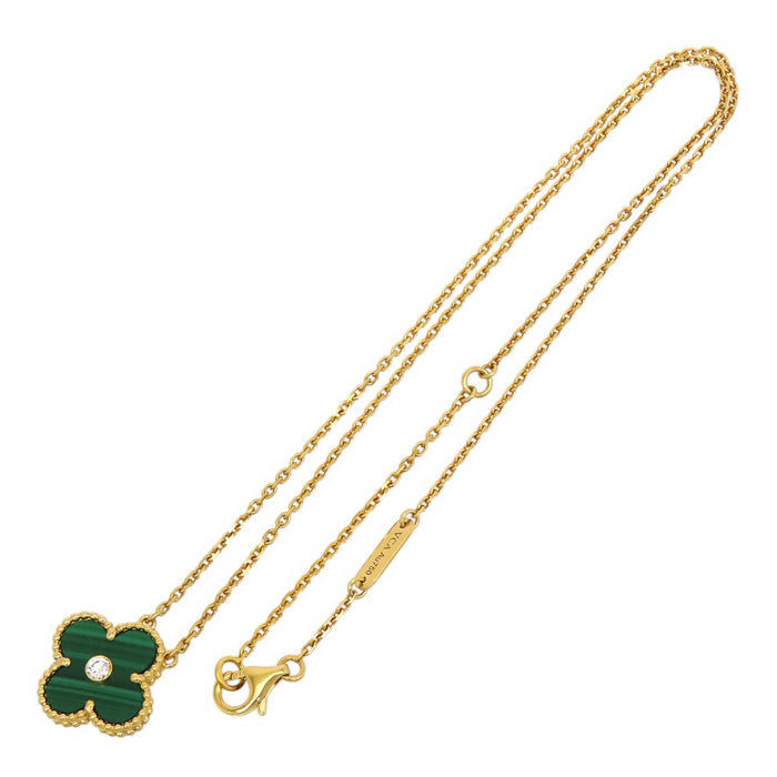 Van Cleef & Arpels 
Vintage Alhambra Necklace 2013 Holiday Limited Edition