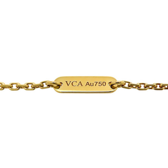 Van Cleef & Arpels 
Vintage Alhambra Necklace 2013 Holiday Limited Edition