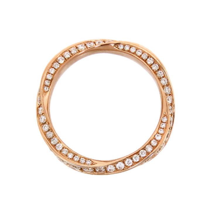 GRAFF 
Spiral Pavé Diamond Band Ring