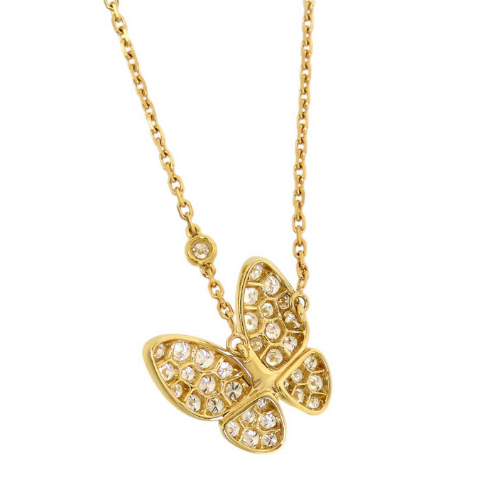 Van Cleef & Arpels 
Deux Papillons Necklace