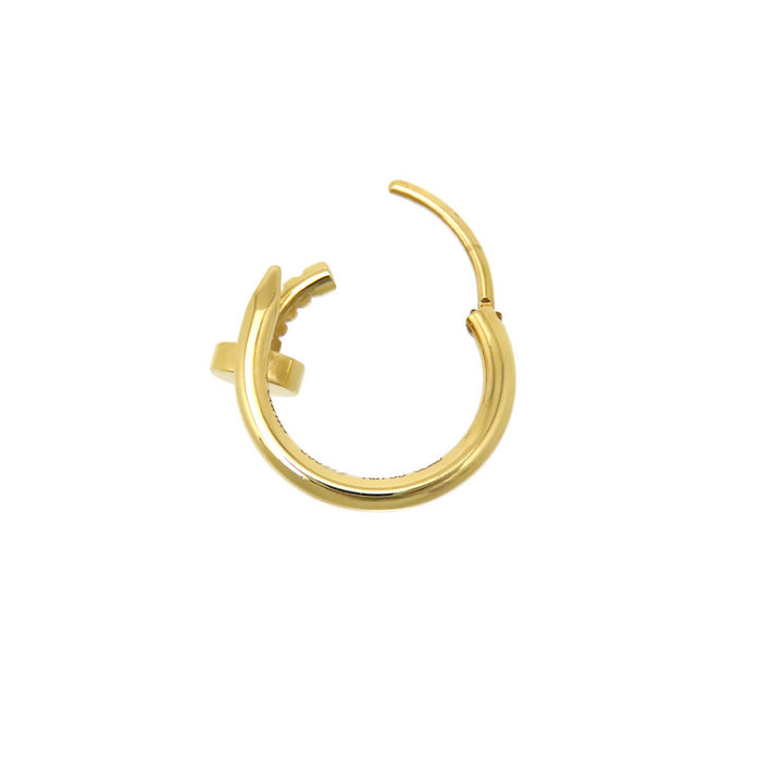 CARTIER 
ジュスト アン クル ピアス ミニモデル 片耳用