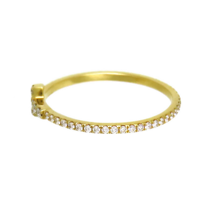 TIFFANY&Co. 
Tワイヤー ダイヤモンド リング