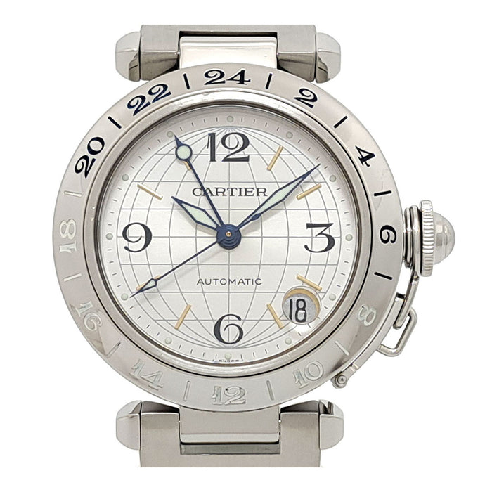 CARTIER  
Pasha C Meridian GMT
