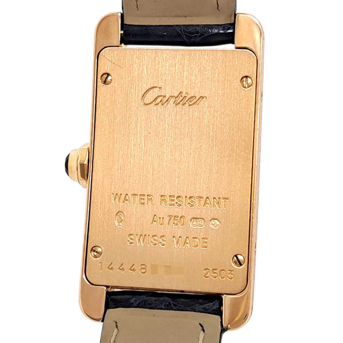 CARTIER 
タンク アメリカン ウォッチ 
箱ギャラ付