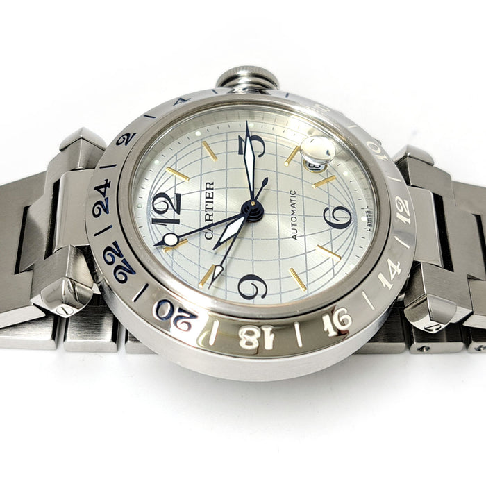CARTIER
Pasha C Meridiano GMT
