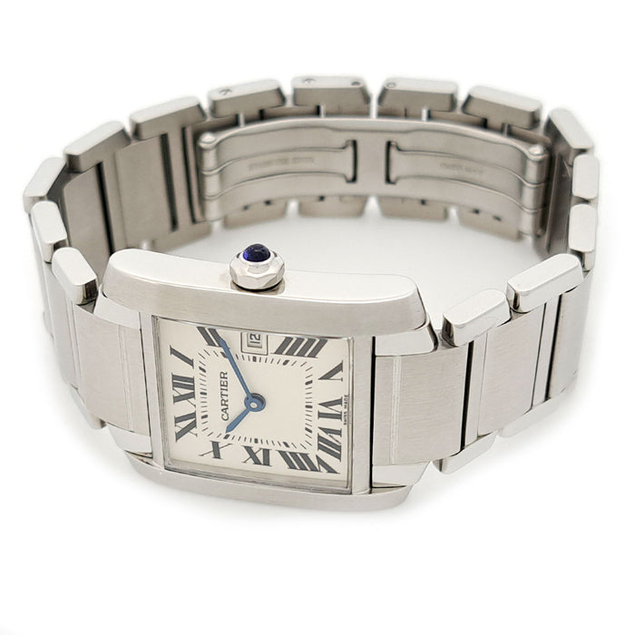 CARTIER 
タンクフランセーズ ウォッチ MM 
ギャラ付