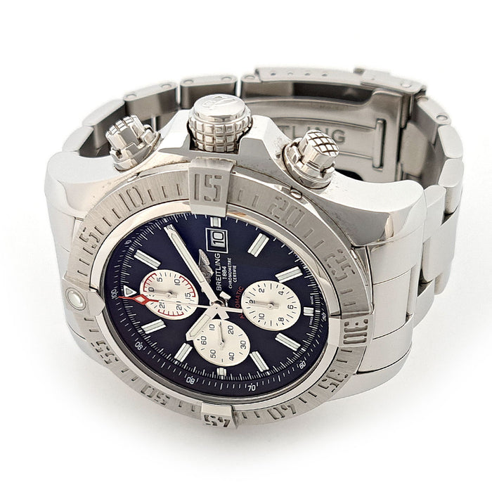 BREITLING 
Super Avenger II chronograph 
with warranty card Super Avenger 2