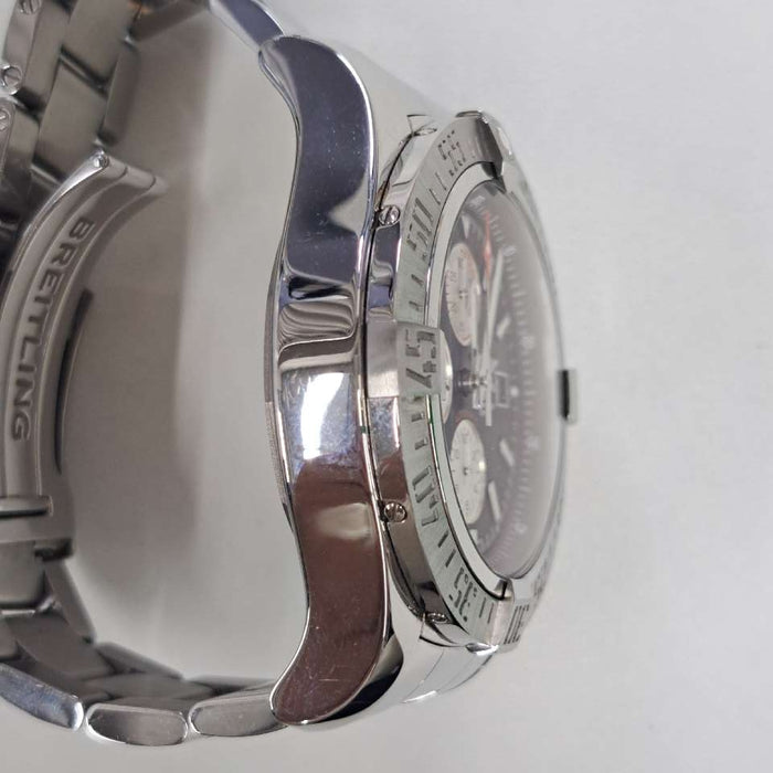 【WHOLESALES】
BREITLING 
A13371 
箱(外箱蓋なし、内箱破損あり)　ギャランティ　クロノメーター証