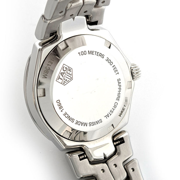 TAG HEUER 
リンク ホワイトシェルダイヤル 
箱ギャラ付