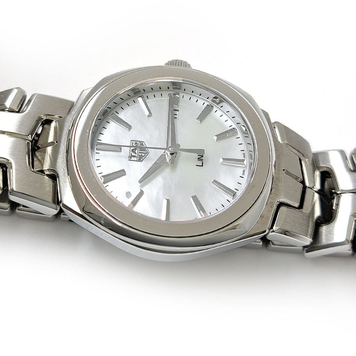 TAG HEUER 
リンク ホワイトシェルダイヤル 
箱ギャラ付