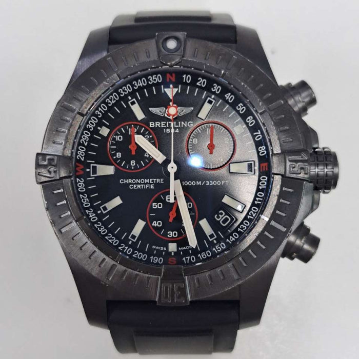 【WHOLESALES】
BREITLING 
M73390 
箱（内箱劣化）　ギャランティ　限定証明証　クロノメーター証