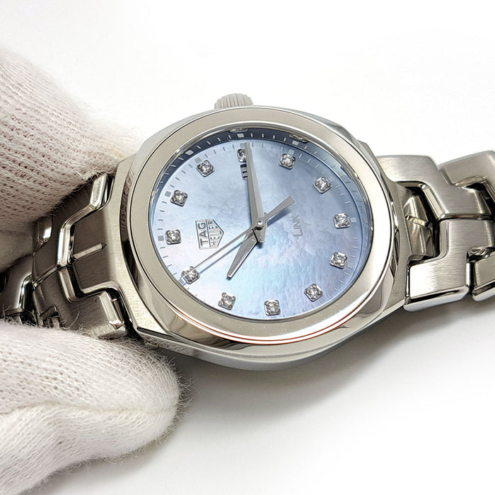 TAG HEUER 
リンク ブルーシェル 12Pダイヤダイヤル 
箱ギャラ付