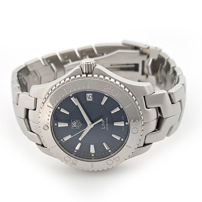 TAG HEUER 
Link 
with box and warranty card