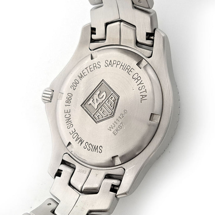 TAG HEUER 
Link 
with box and warranty card
