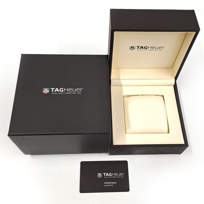 TAG HEUER 
Link 
with box and warranty card