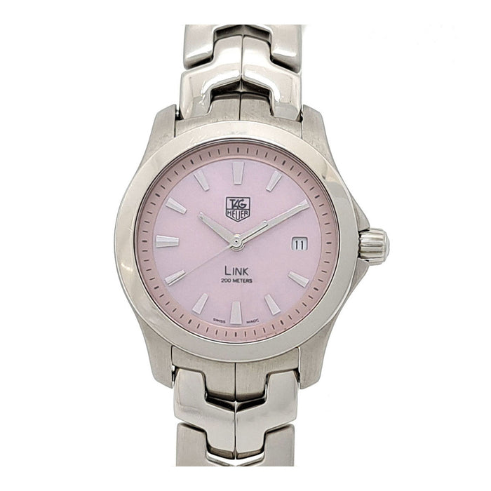TAG HEUER 
リンク ピンクシェルダイヤル