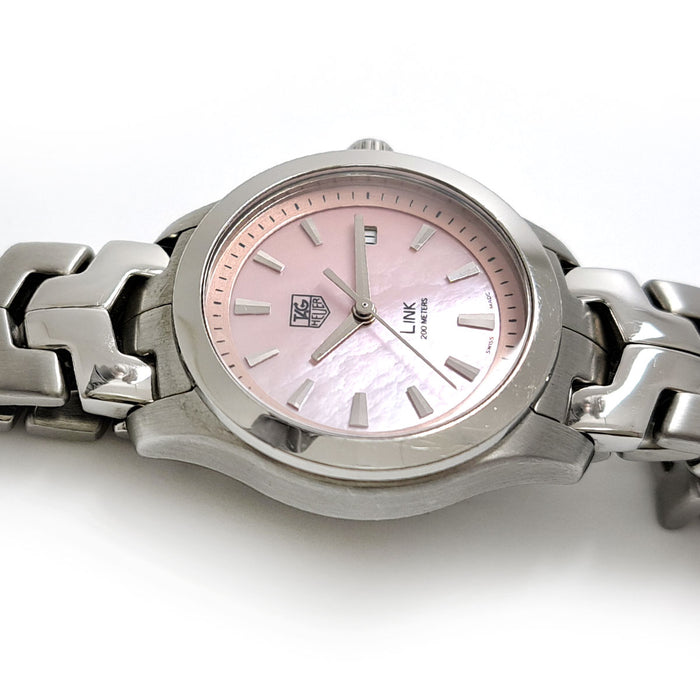 TAG HEUER 
リンク ピンクシェルダイヤル