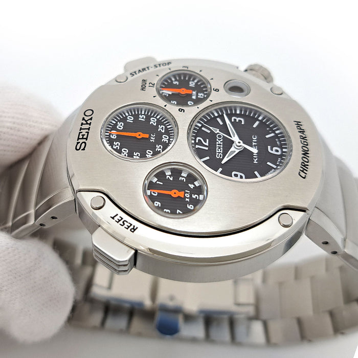 SEIKO 
キネティック クロノ NOS 
箱付