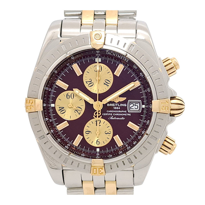 BREITLING 
クロノマット エボリューション ボルドーダイヤル