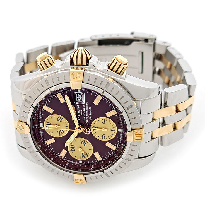 BREITLING 
クロノマット エボリューション ボルドーダイヤル