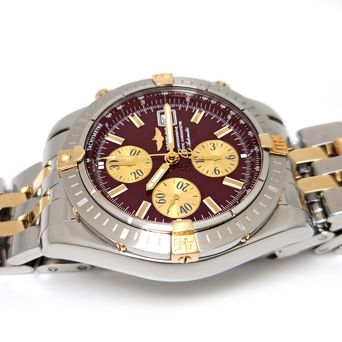 BREITLING  
Chronomat Evolution Bordeaux Dial