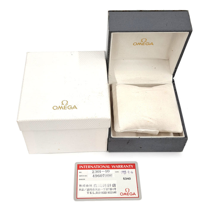 OMEGA 
Seamaster 120 
With box and warranty