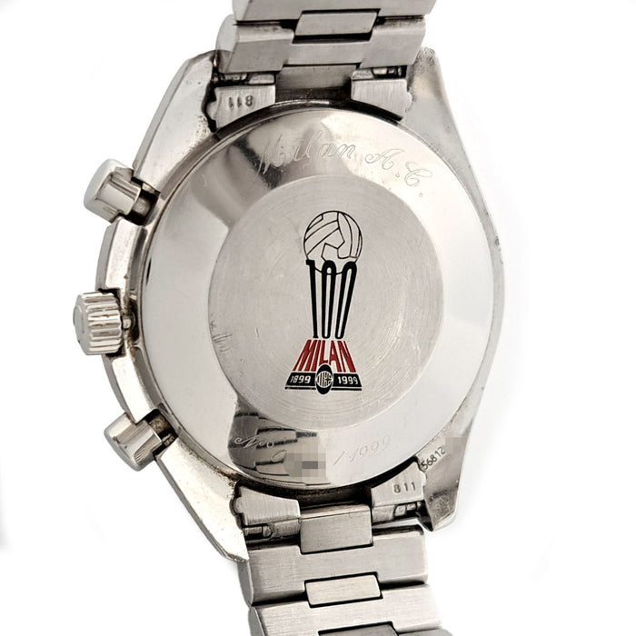 OMEGA 
Speedmaster Reduced AC Milan Commemorative 
With box
