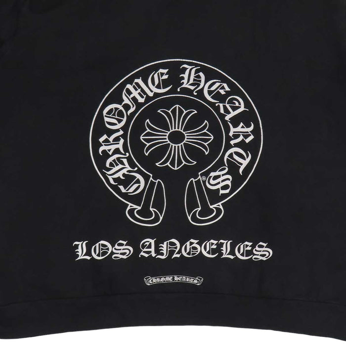 CHROME HEARTS 
CH Los Angeles スウェット コットン 
ロサンゼルス限定 ホースシュー プリント フーディ