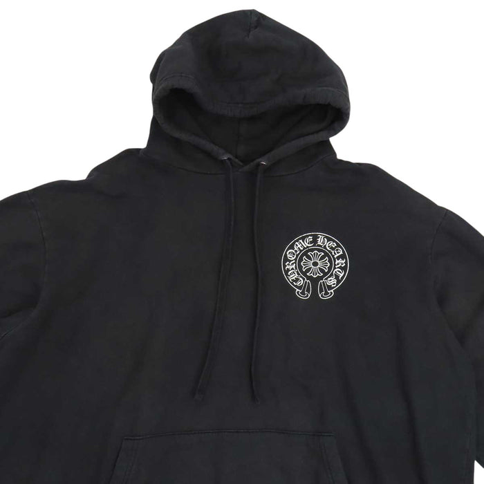 CHROME HEARTS 
CH Los Angeles スウェット コットン 
ロサンゼルス限定 ホースシュー プリント フーディ