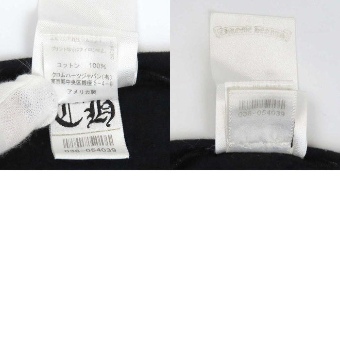 CHROME HEARTS 
CH Graveyard Cemetery Cross L/S Tee 総柄 コットン 
グレイブヤード セメタリークロス ロングスリーブ Tシャツ