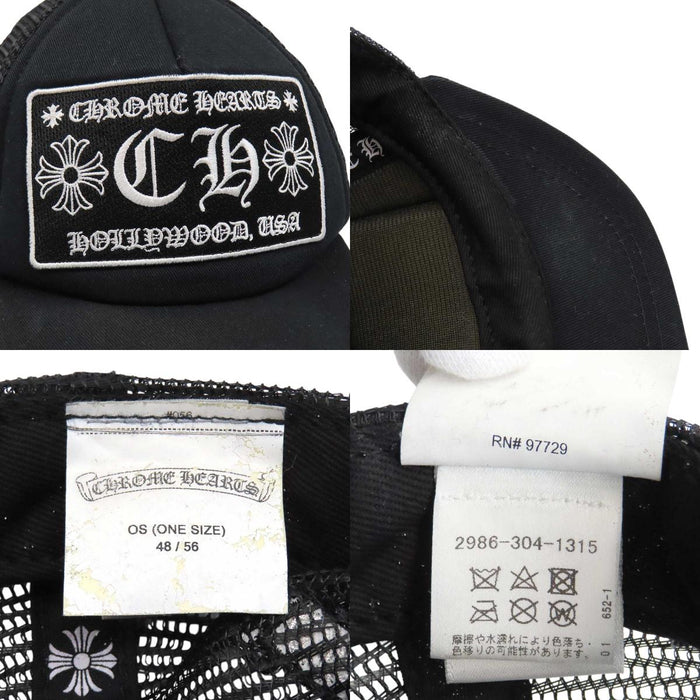 CHROME HEARTS 
クロスボール CHプラス HOLLYWOOD USA 
CH ロゴ トラッカー キャップ