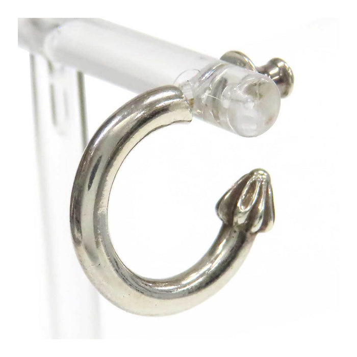 CHROME HEARTS 
CH HOOP PLAIN シルバー 
プレーン フープ ピアス