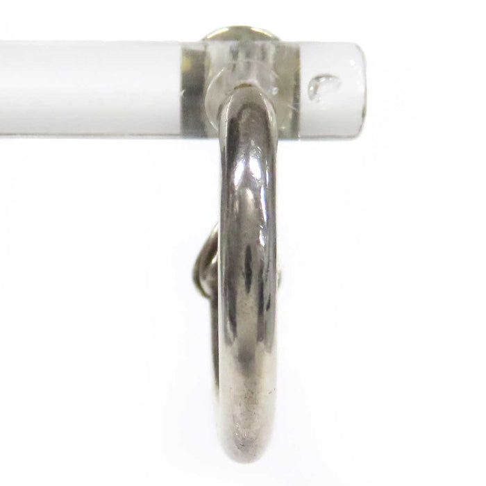 CHROME HEARTS 
CH HOOP PLAIN Silver 
Plain Hoop Earrings